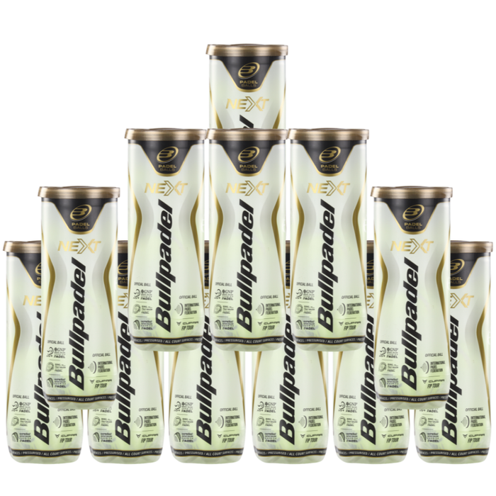 Pack de 12 tubes de balles Bullpadel Next - Esprit Padel Shop