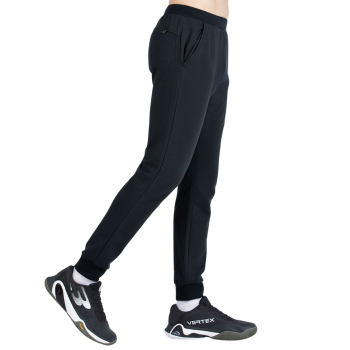 Pantalon de survêtement Bullpadel Basar Noir - Esprit Padel Shop
