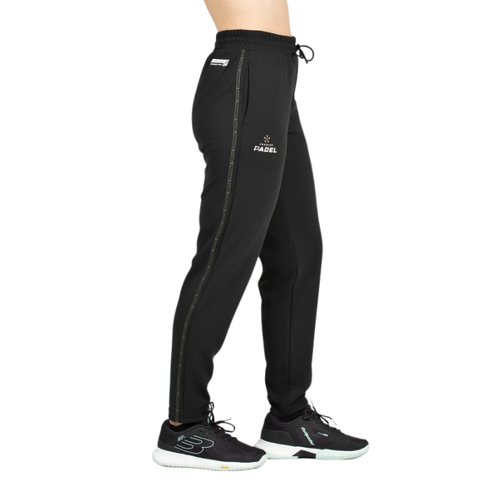 Pantalon de survêtement Bullpadel Pior Noir Femme - Esprit Padel Shop