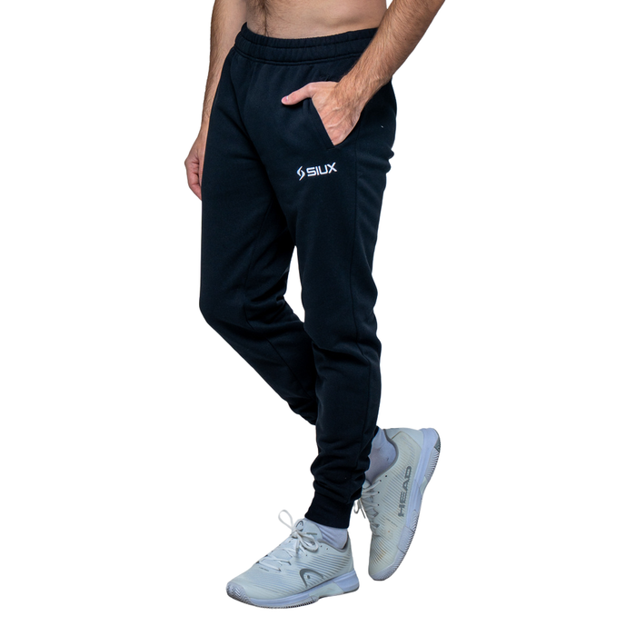 Pantalon de survêtement Siux Basic Noir Unisexe - Esprit Padel Shop