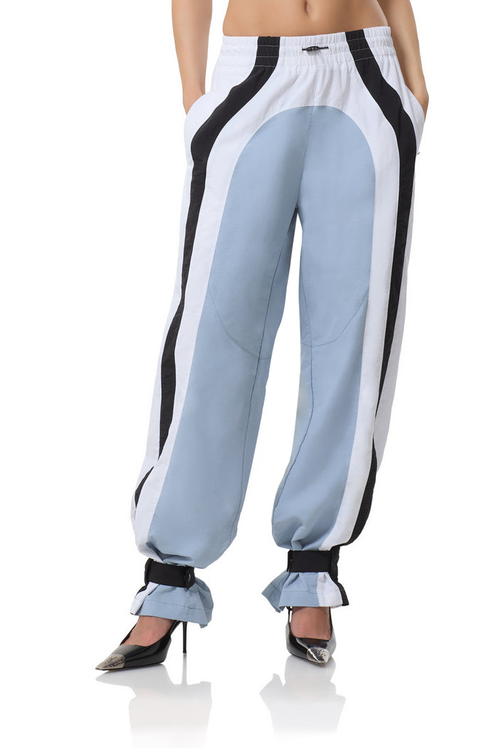 Parson Track Pant - Dusty Blue Mix