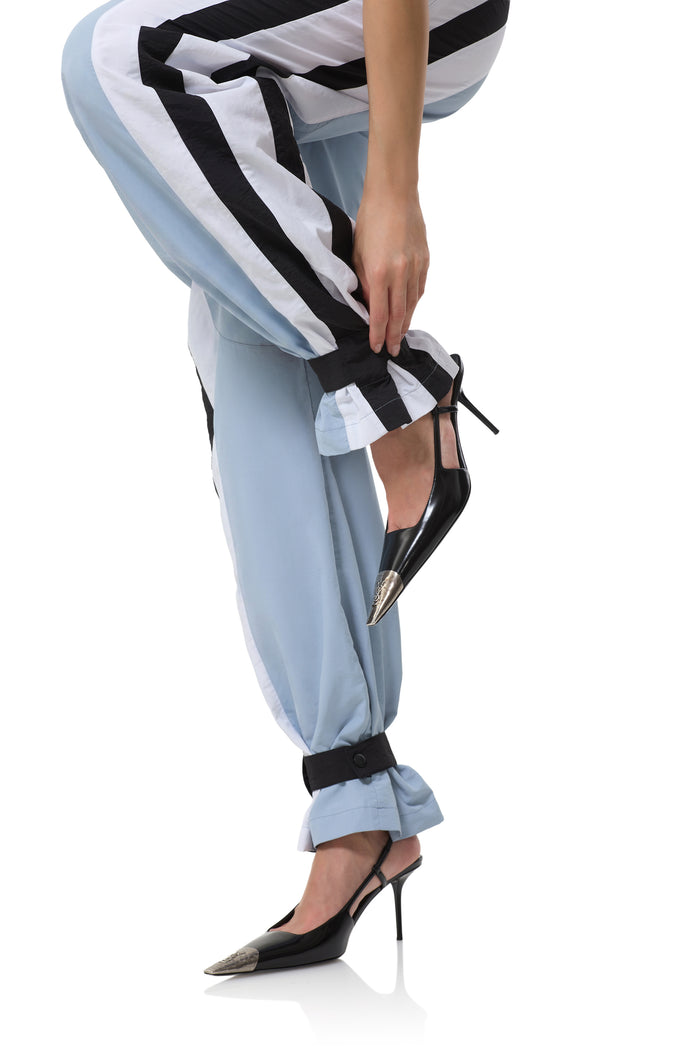 Parson Track Pant - Dusty Blue Mix