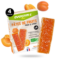 Pâte de fruits BIO Overstim.s Abricot x4 - Esprit Padel Shop