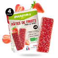 Pâte de fruits BIO Overstim Fraise x4 - Esprit Padel Shop