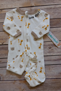 Patterned Footed Pajamas