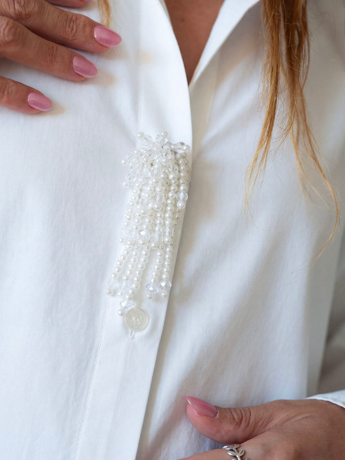 Pearl Medusa Button Cover Set