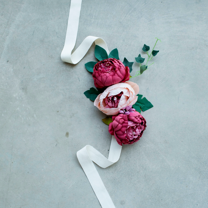 Peonies Flower Garland for Teepee - Teepee Accessory