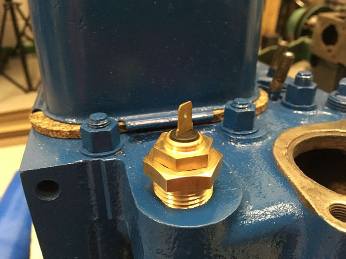 Perkins 4.108 temperature sender adapter