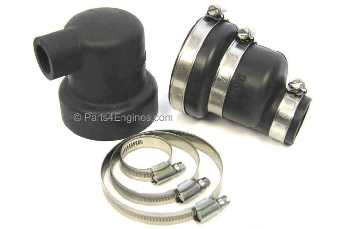 Perkins 4.108M heat exchanger end caps