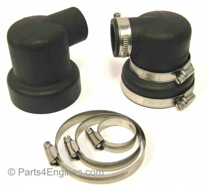 Perkins 4.108M heat exchanger end caps
