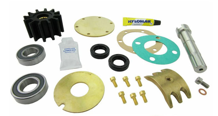 Perkins Prima M50 raw water pump impeller, service & rebuild kits