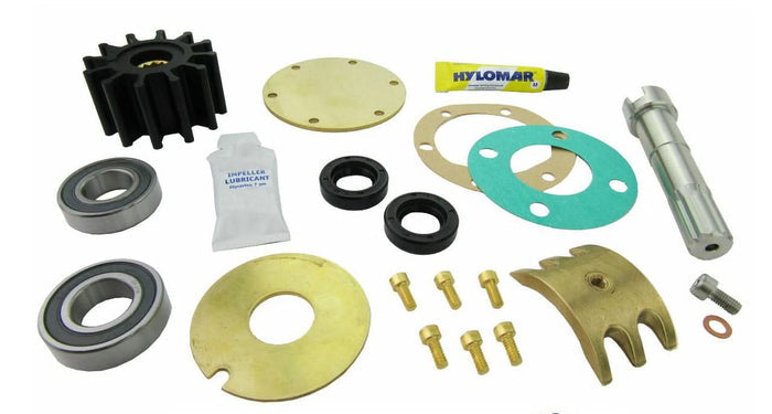 Perkins Prima M60 raw water pump impeller, service & rebuild kits