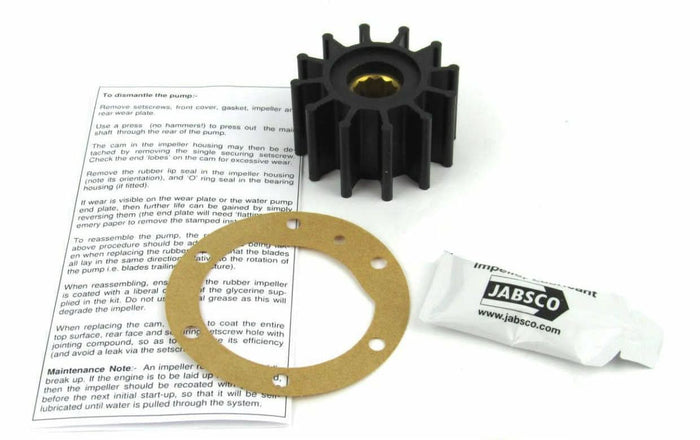 Perkins Prima M60 raw water pump impeller, service & rebuild kits