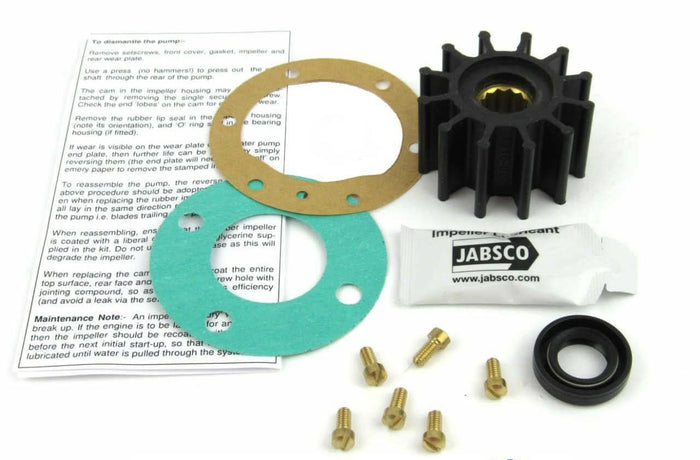 Perkins Prima M60 raw water pump impeller, service & rebuild kits