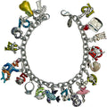 Petite 12 Days Of Christmas Charm Bracelet (Silvertone)