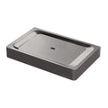 Phoenix Gloss Soap Dish - Brushed Carbon