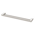 Phoenix Nuage Double Towel Rail 600mm in Brushed Nickel - The Blue Space
