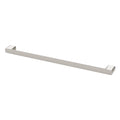 Phoenix Nuage Single Towel Rail 600mm in Brushed Nickel - The Blue Space