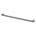 Phoenix Nuage Single Towel Rail 800mm in Brushed Carbon - The Blue Space