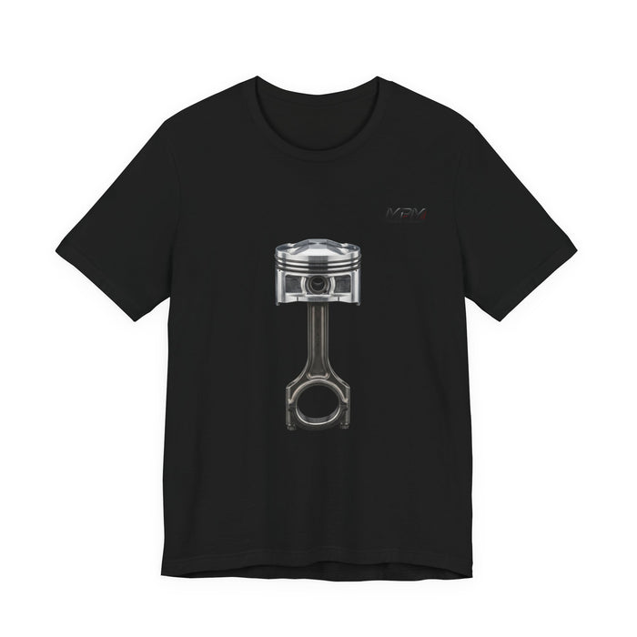 Piston Engine Graphic Tee — Automotive T-Shirt | MPM Tuning Design