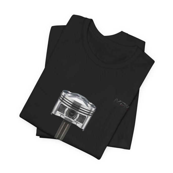 Piston Engine Graphic Tee — Automotive T-Shirt | MPM Tuning Design