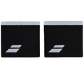 Poignets Éponge Babolat Logo Jumbo Court Noir/Blanc 2024 - Esprit Padel Shop