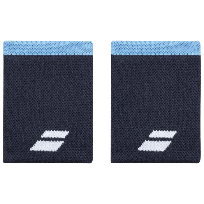 Poignet Éponge Babolat Logo Jumbo Bleu 2025 - Esprit Padel Shop