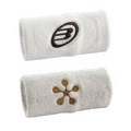 Poignets Éponge Bullpadel Premier Padel Blanc/Gris - Esprit Padel Shop
