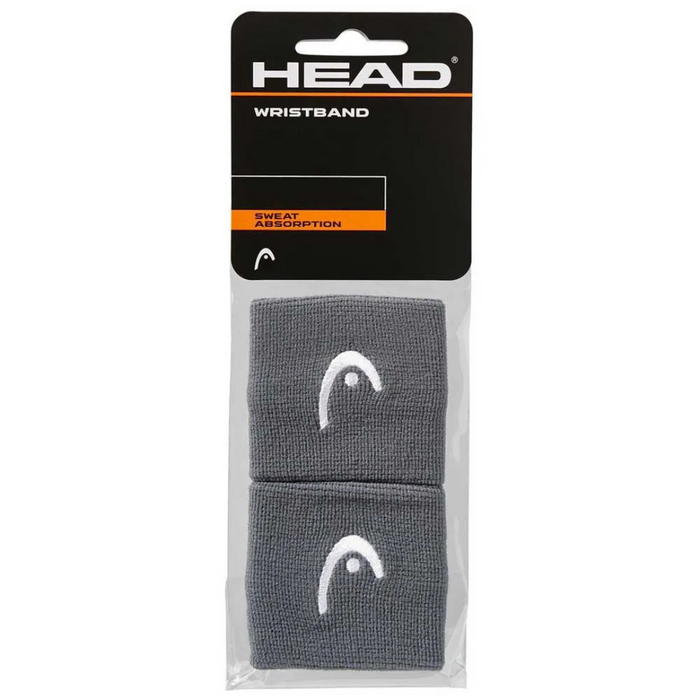 Poignets Éponge Head 2.5" Gris - Esprit Padel Shop