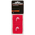 Poignets Éponge Head 2.5" Rouge - Esprit Padel Shop