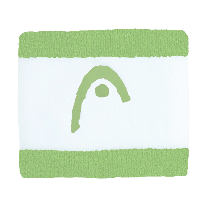 Poignets Éponge Head 2.5" Stripped  Vert/Blanc - Esprit Padel Shop