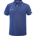 Polo Babolat Play Junior Boy Bleu - Esprit Padel Shop