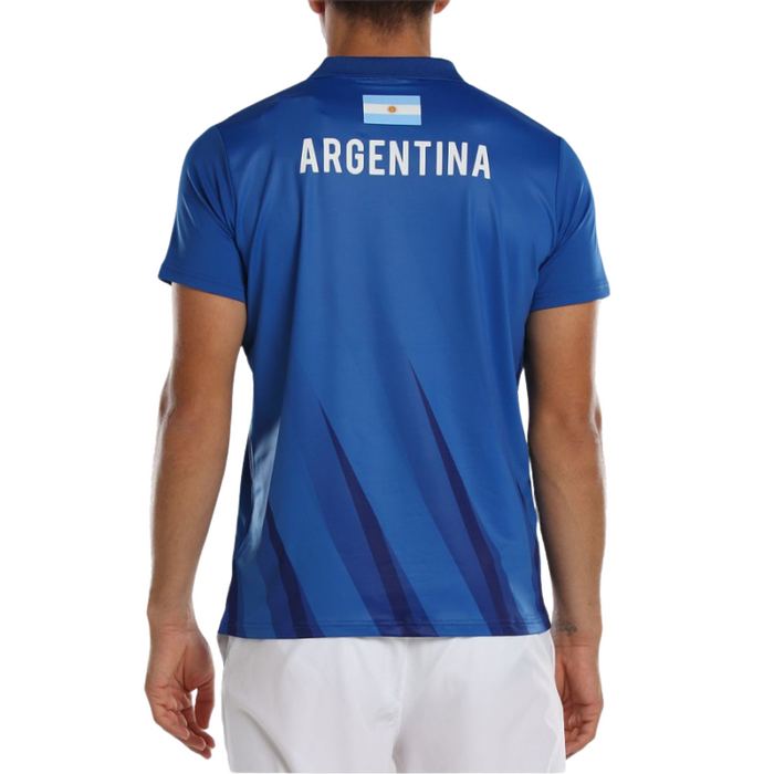 Polo Bullpadel Abuce APA Bleu Face - Esprit Padel Shop