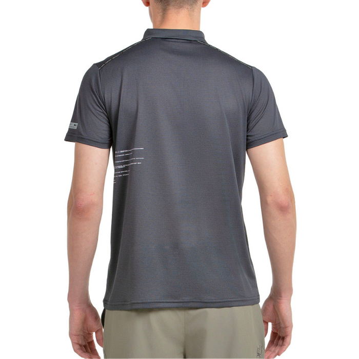 Polo Bullpadel Mirac Noir - Esprit Padel Shop