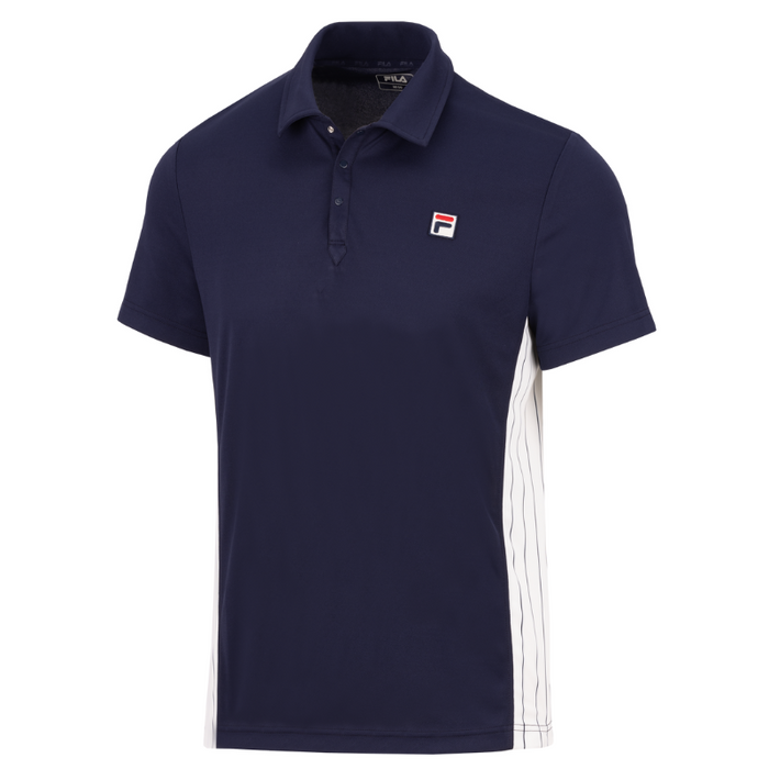 Polo Fila Piero Bleu Marine - Esprit Padel Shop