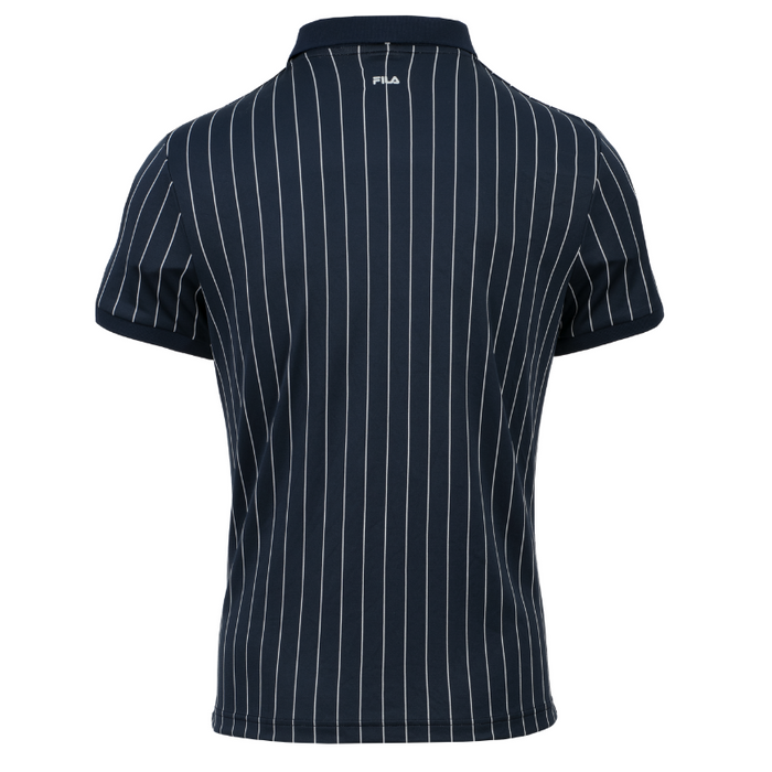 Polo Fila Stripes Bleu Marine - Esprit Padel Shop
