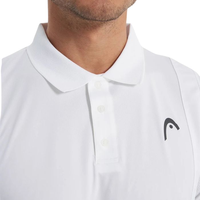 Polo Head Club Tech Blanc - Esprit Padel Shop