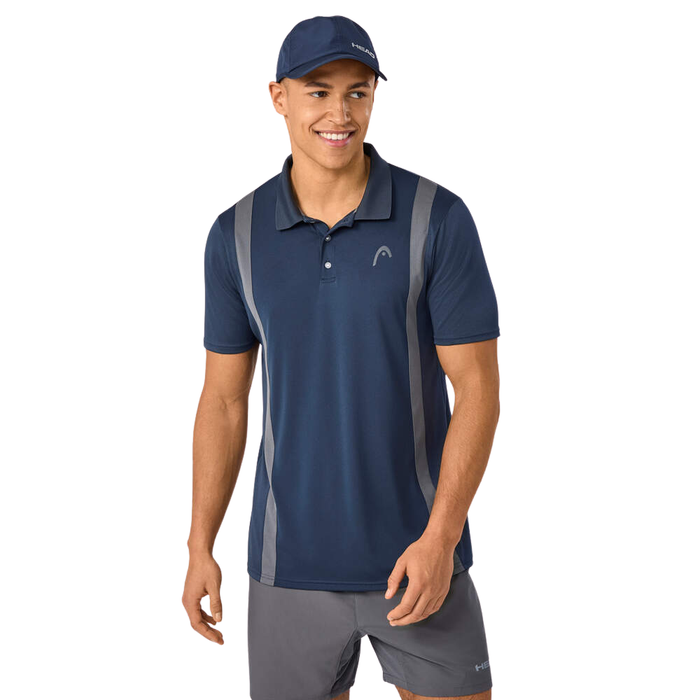 Polo Head Club Tech Bleu Marine - Esprit Padel Shop