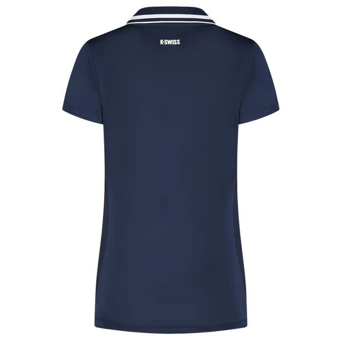 Polo K-Swiss Hypercourt Bleu Marine Femme - Esprit Padel Shop