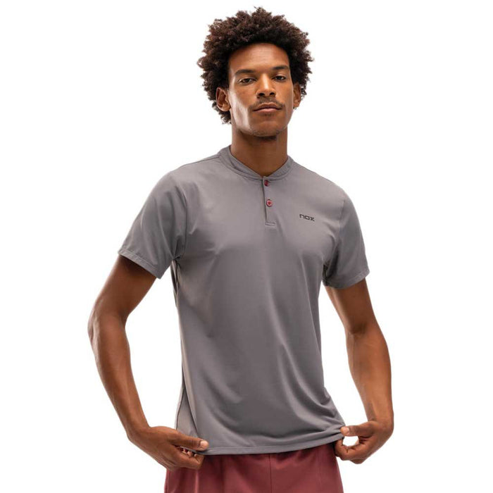 Polo Nox pro Regular Gris face - Esprit Padel Shop