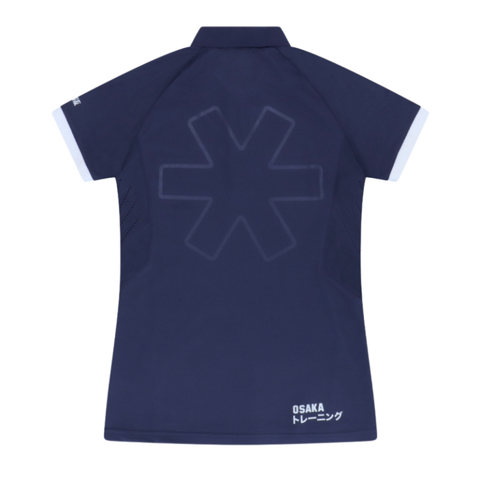Polo Osaka Jersey Bleu Marine Femme - Esprit Padel Shop