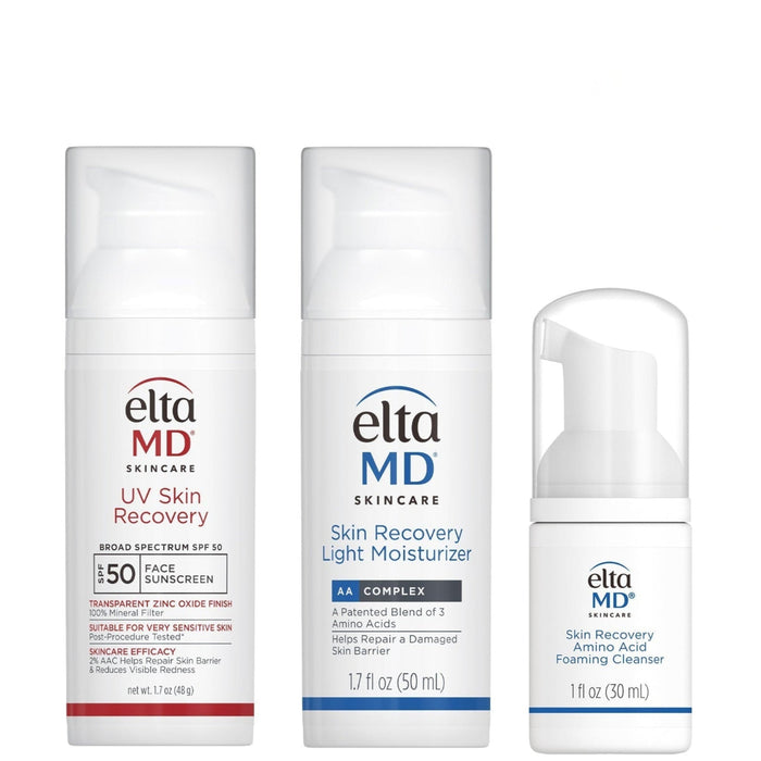Eltma MD skincare products on a white background with a 10% off badge.
