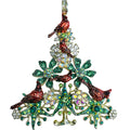 Precious Memories Cardinal Holiday Tree Magnetic Enhancer (Goldtone)