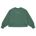 Sweat Osaka Cropped Vert Femme - Esprit Padel Shop
