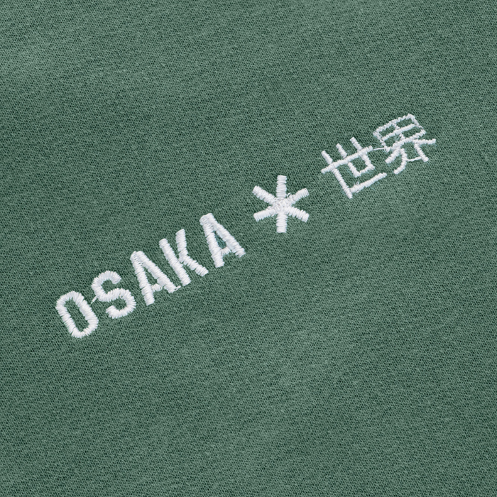 Sweat Osaka Cropped Vert Femme - Esprit Padel Shop