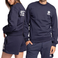 Sweat Osaka Unisex Padel Court Classic Bleu marine - Esprit Padel Shop