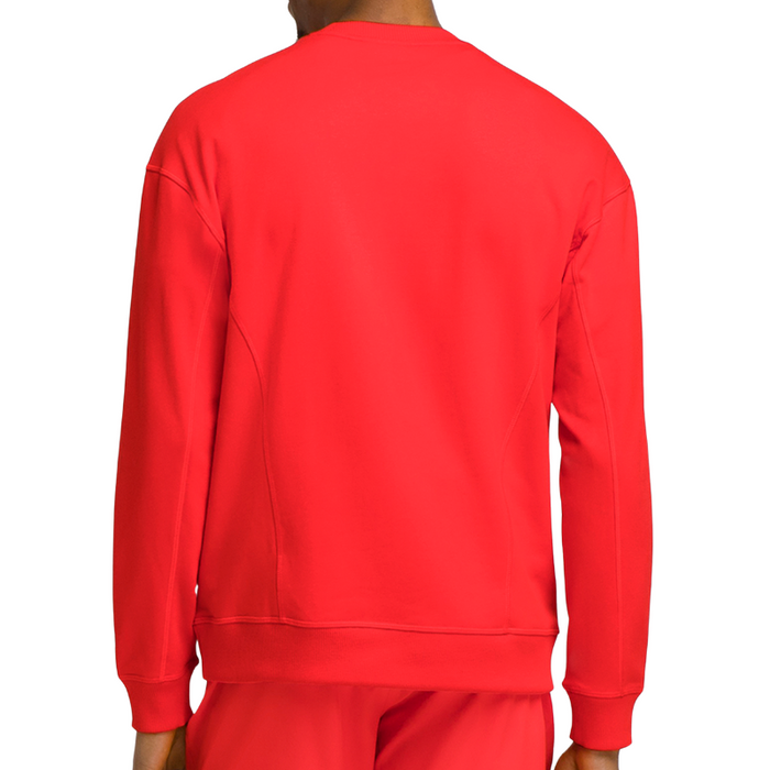 Sweat Wilson Team Crewneck Script Rouge - Esprit Padel Shop