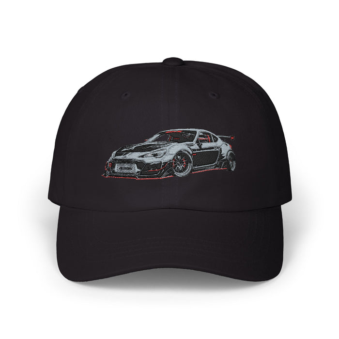 Racing Car Embroidered Dad Cap — Sporty Drift Car Baseball Hat | MPM Tuning Design