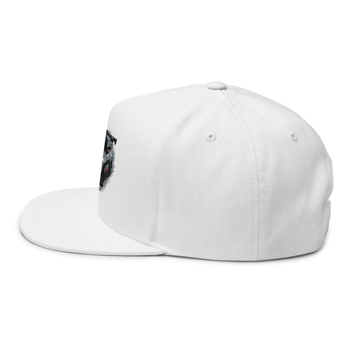 Racing Car Embroidered Flat Bill Cap — JDM Drift Snapback | MPM Tuning Design