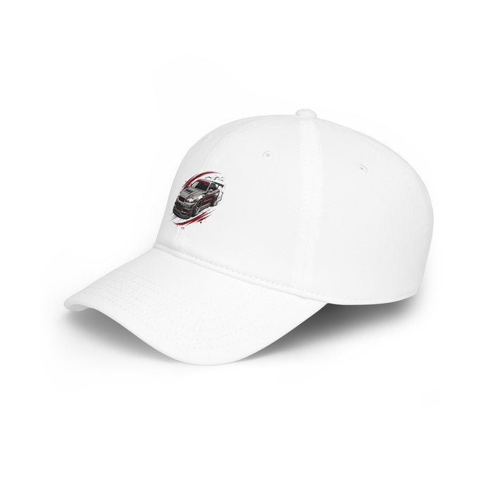 Racing Car Sketch Low Profile Baseball Cap — Car Enthusiast Hat | MPM Tuning Design